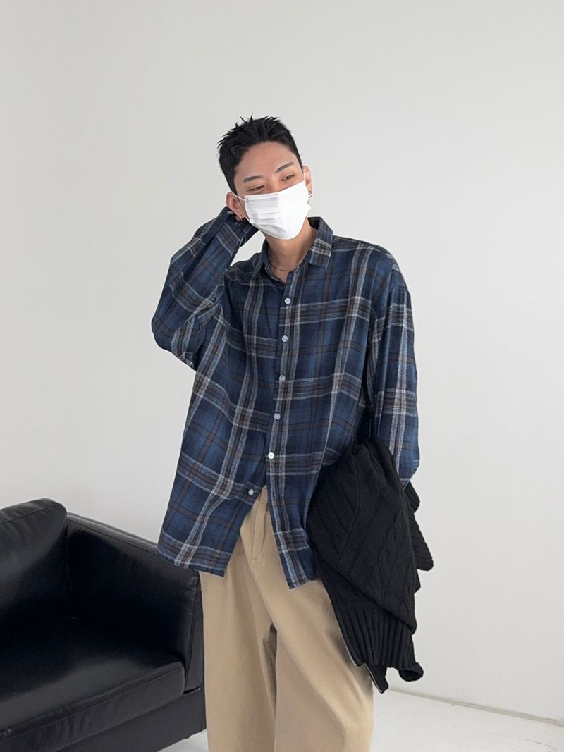 [MADE] Urban Mood Wool Over Check Shirt (6C)