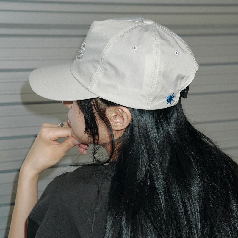 Tornado Nylon 5 Panel Cap ( Gray)
