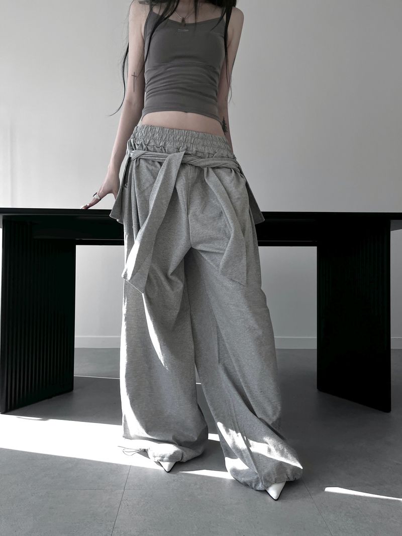 strap string pants (3color)