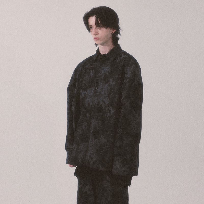 tie-dye shirt_black