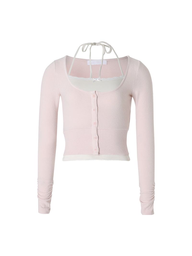 Luna cardigan set (Pink)