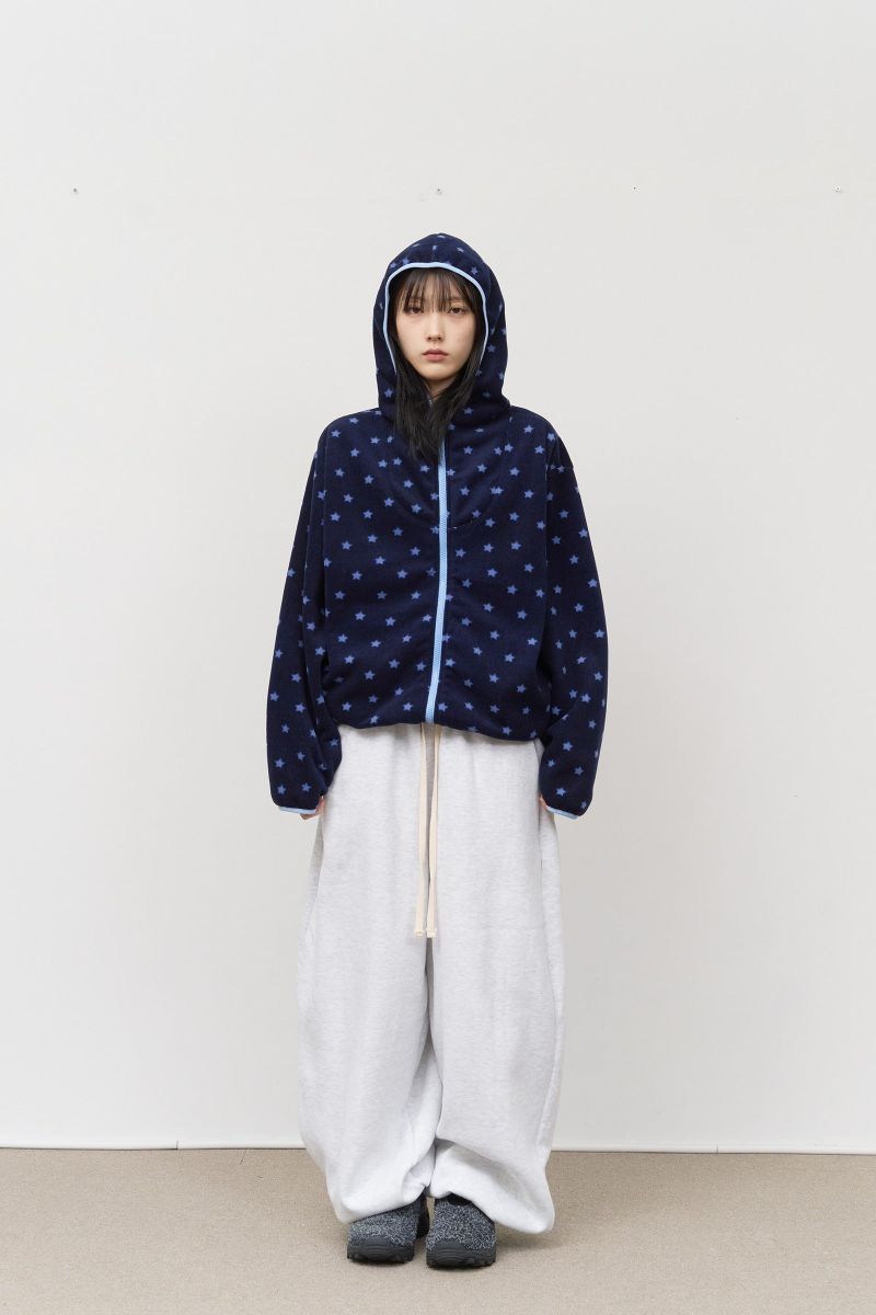 (W) Bubble Star Fleece Jumper