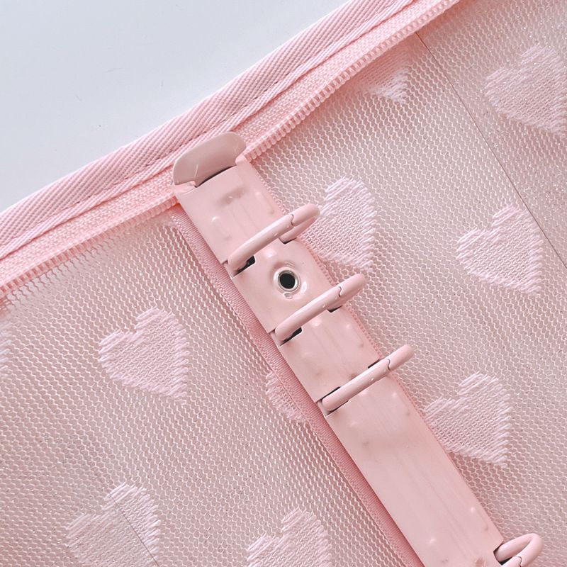[A5] Heart Lover's Club: 6-ring diary cover