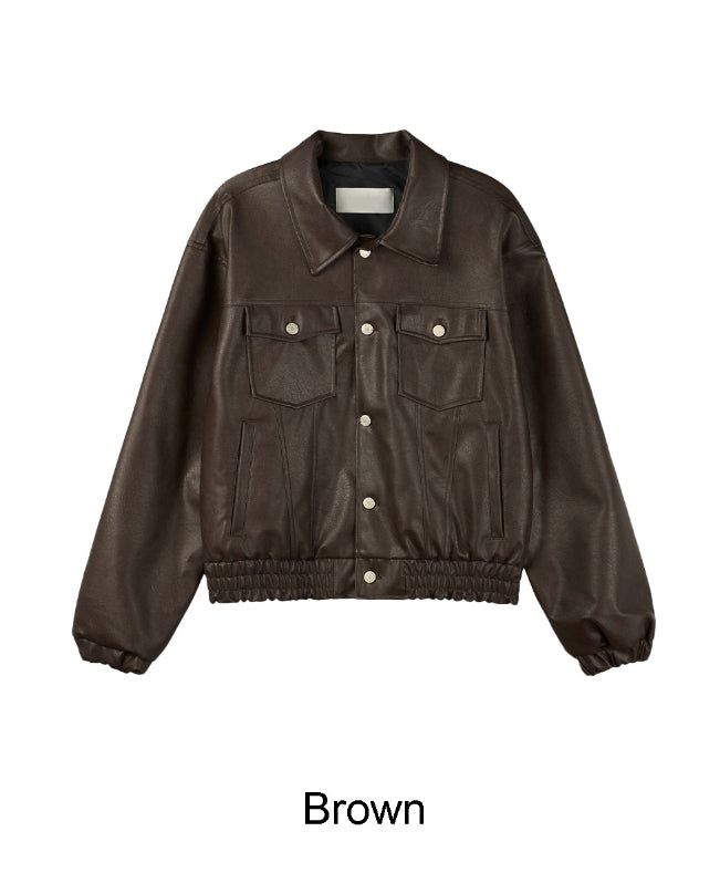 Esther Leather Blouson