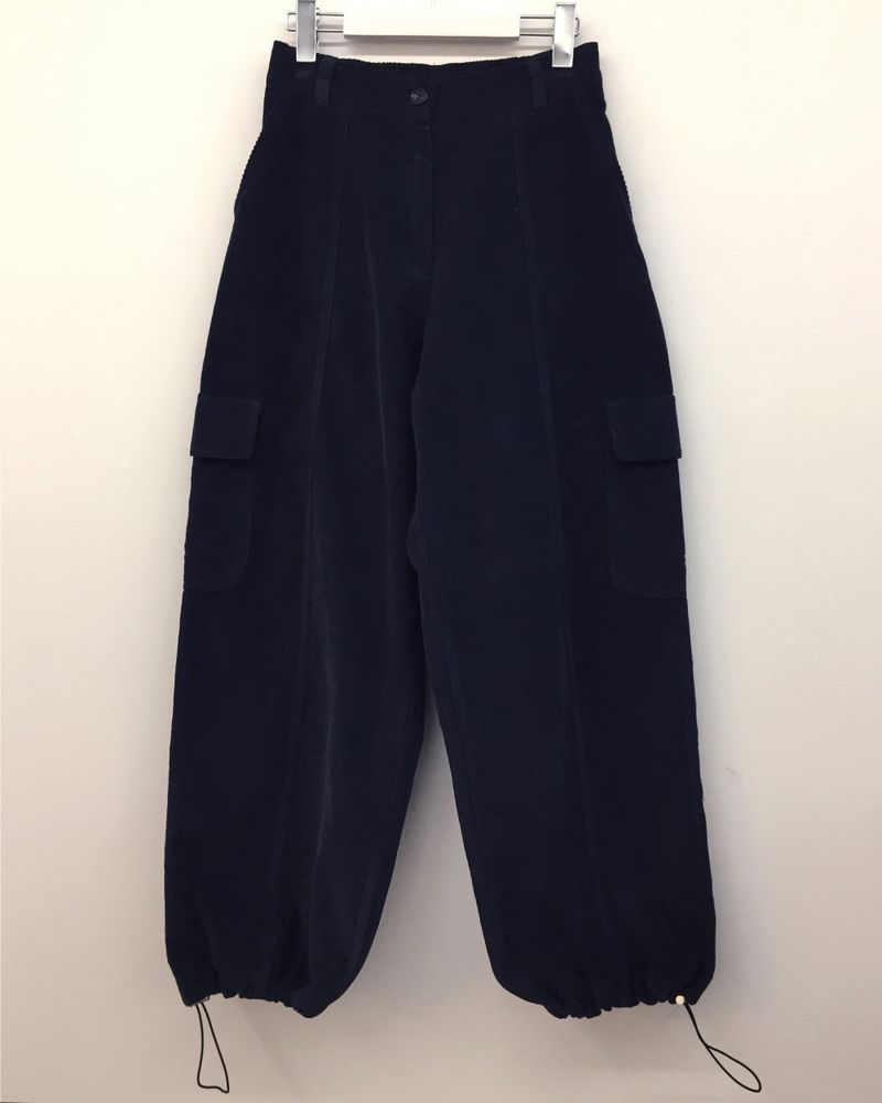 Corduroy Pintuck Cargo Pants (3color)