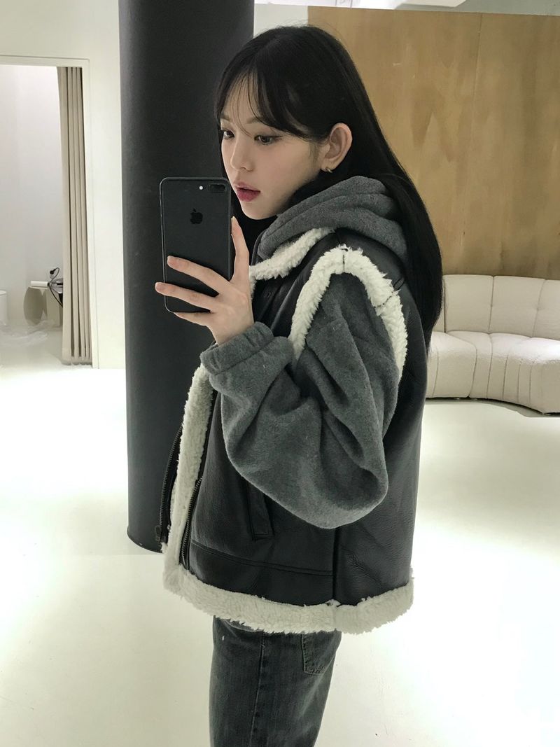 Somnium fleece hood-T