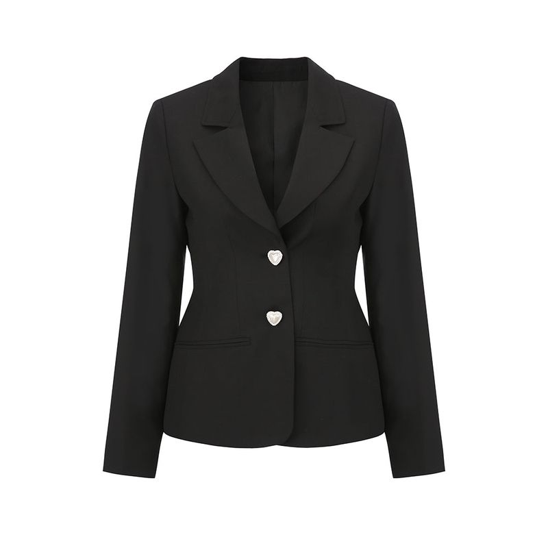 0 2 hell girl jacket - BLACK