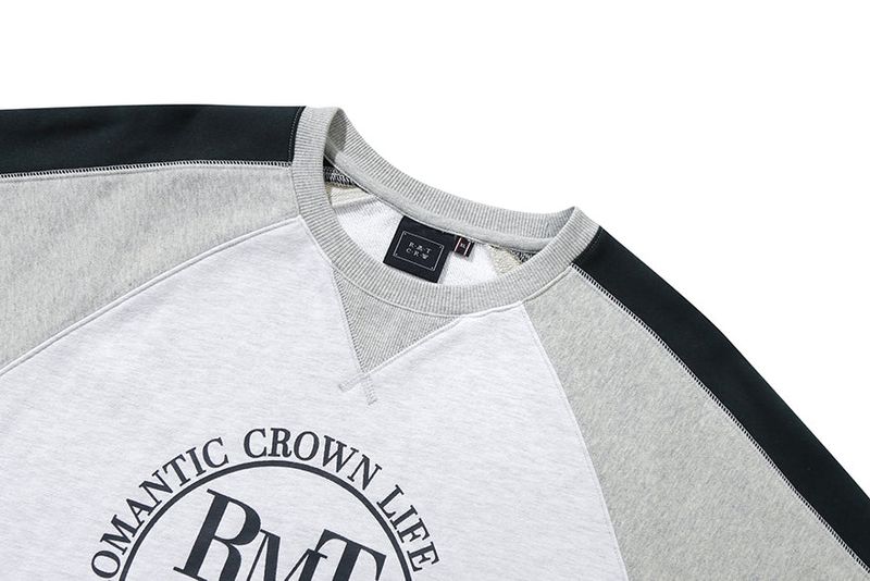CIRCLE LOGO SWEAT SHIRT_LIGHT GREY