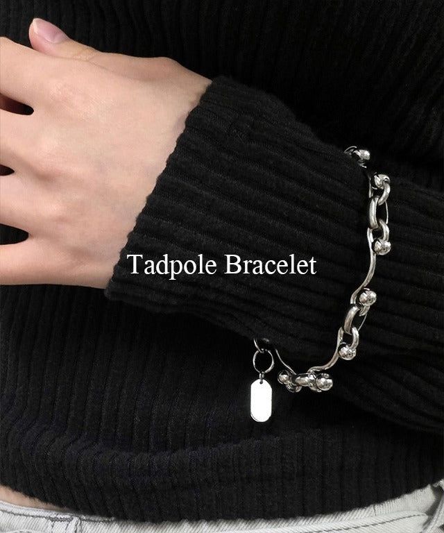 s.steel silver ball bracelet