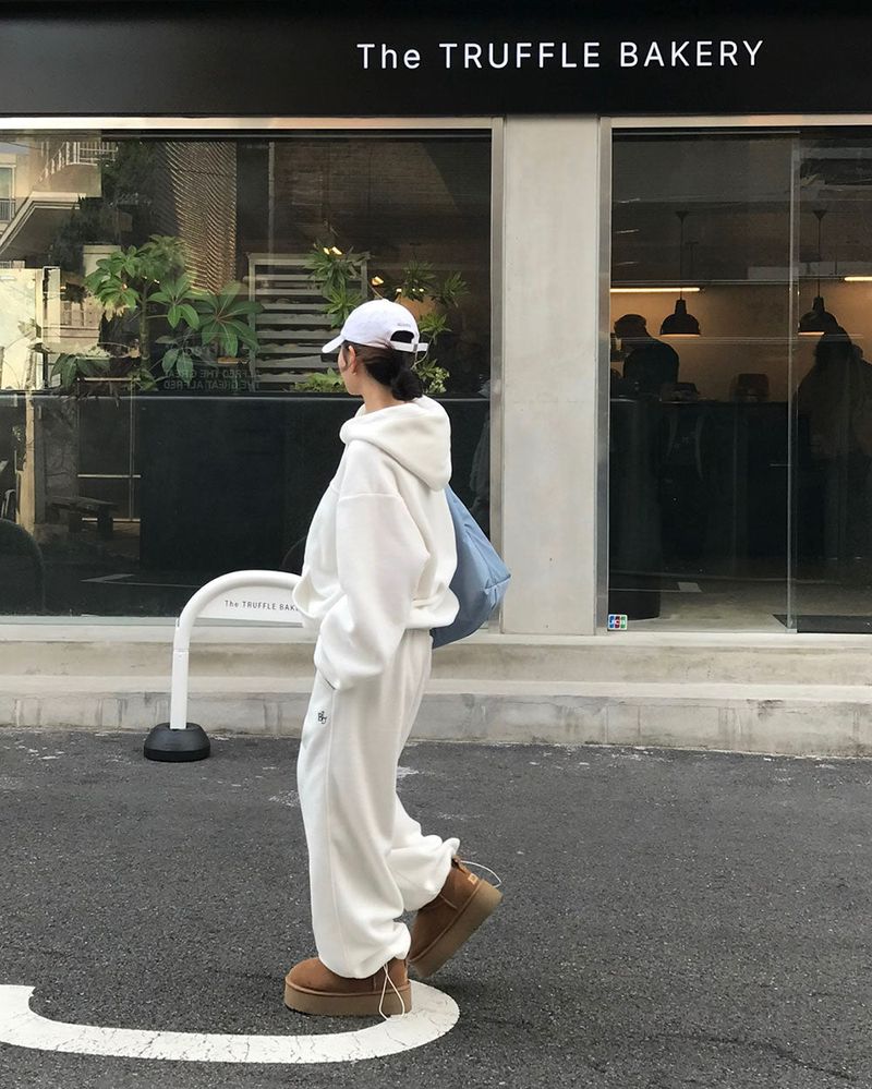 [BELLIDE MADE] fleece wide training setup