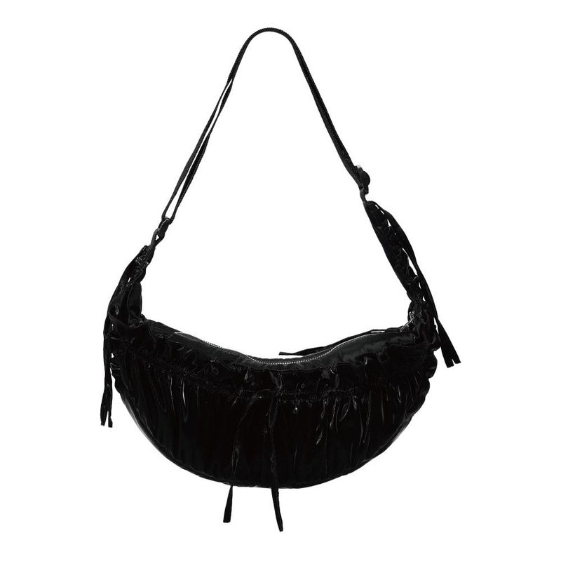 Don't Ask My Plan (DAMP)(ドントアスクマイプラン)の「2WAY SHIRRING MAY LILY BAG_BLACK(Bags)」