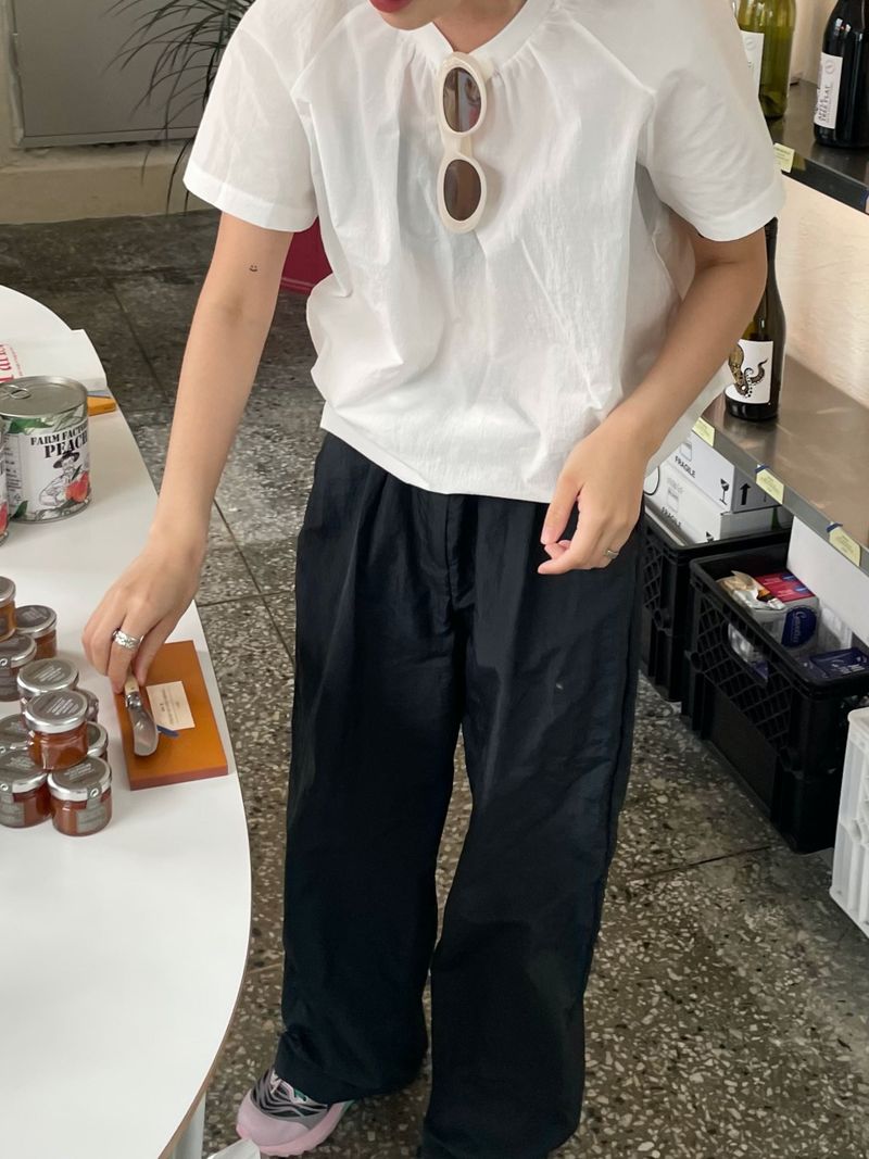 Arco iris（アルコイリス）の「String point short-sleeved（Tops）」