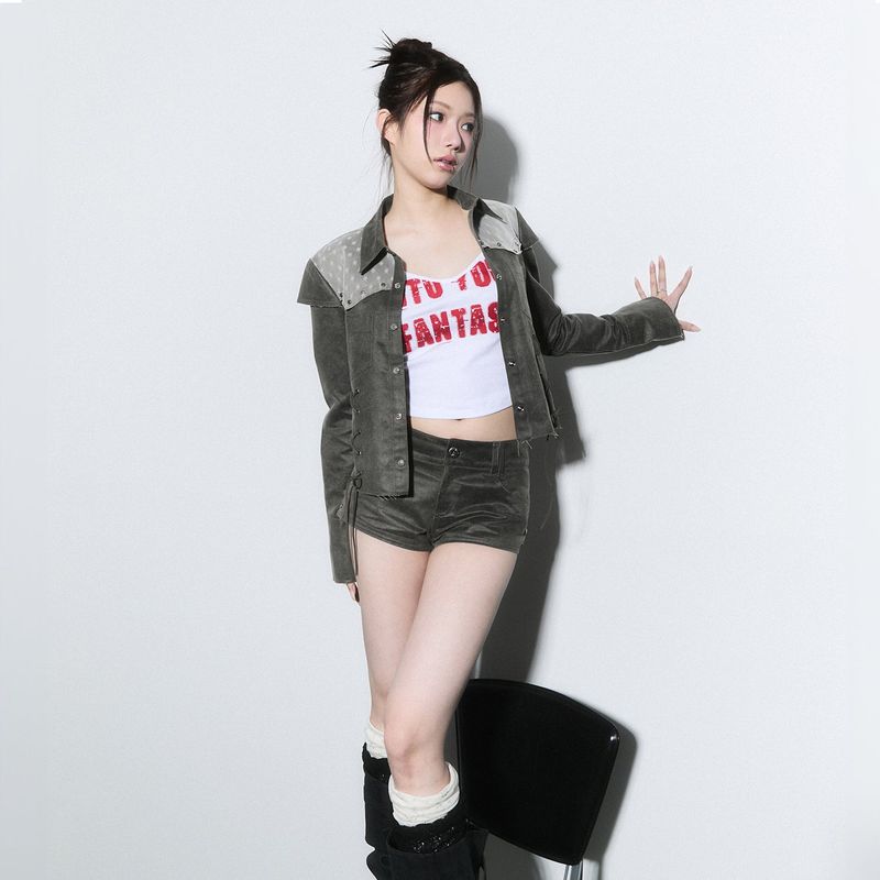 (2nd reorder) lettering crop sleeveless - white