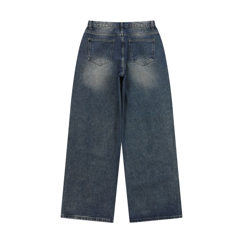 NERA WIDE DENIM PANTS