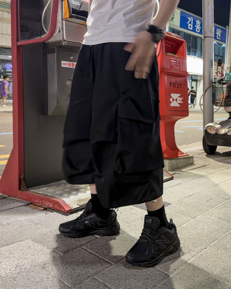 Jorbic 3D Cargo Bermuda Pants