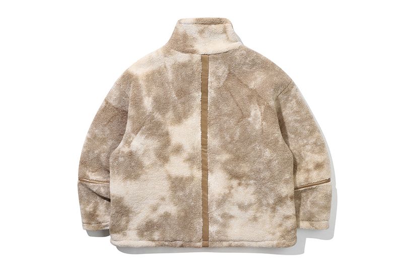 MARBLING FLEECE JACKET