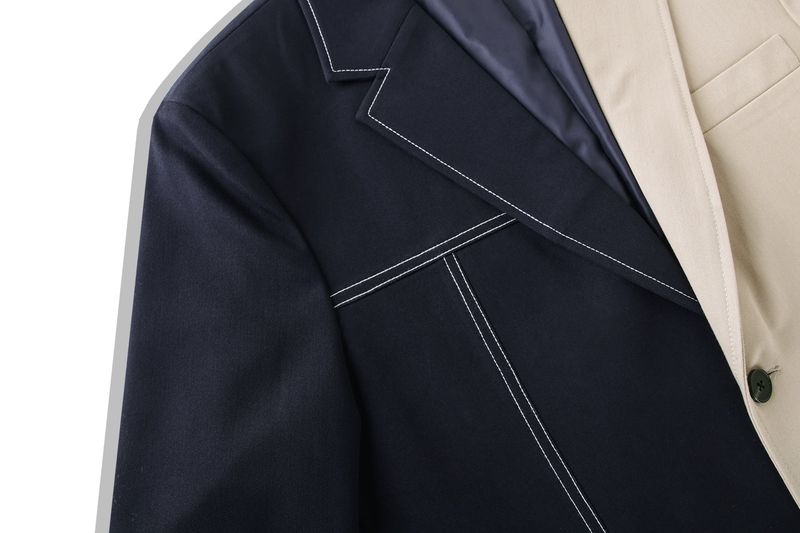 HALF STITCH SINGLE BLAZER