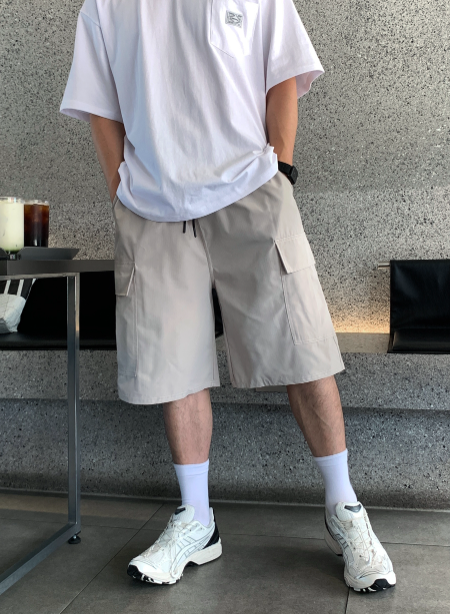 Kuiper Half Bermuda Nylon Cargo Shorts
