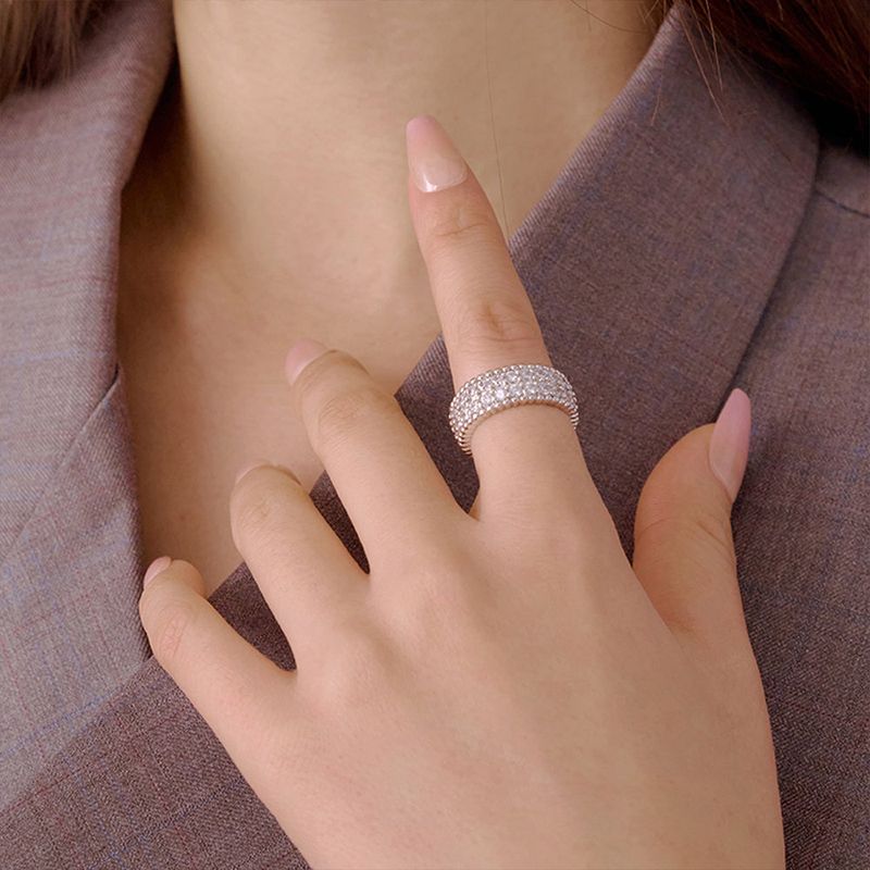 [MONSTA X] Athena Two Line Ring (silver)
