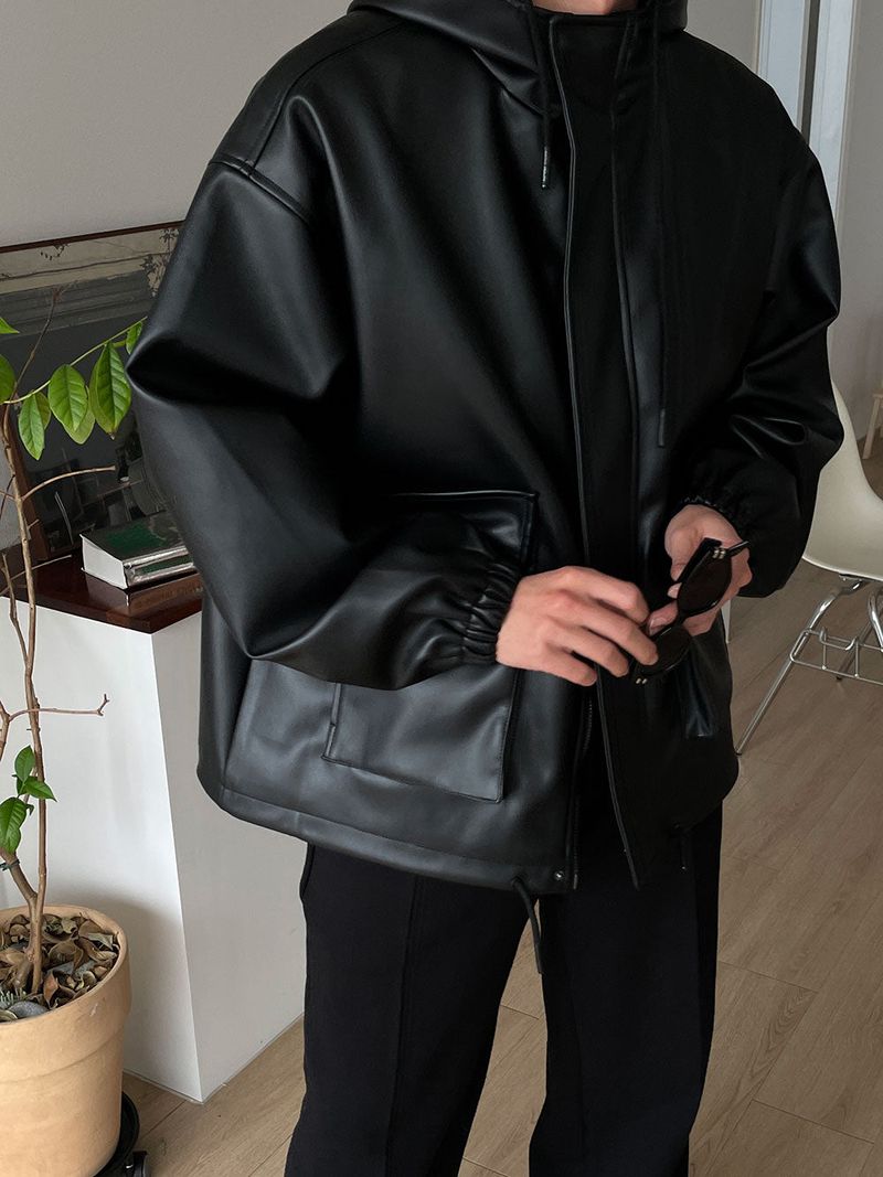 ASCLO Hood Leather Jumper