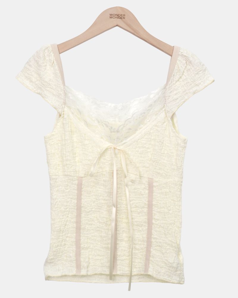 Pilen Lace Sleeveless Blouse