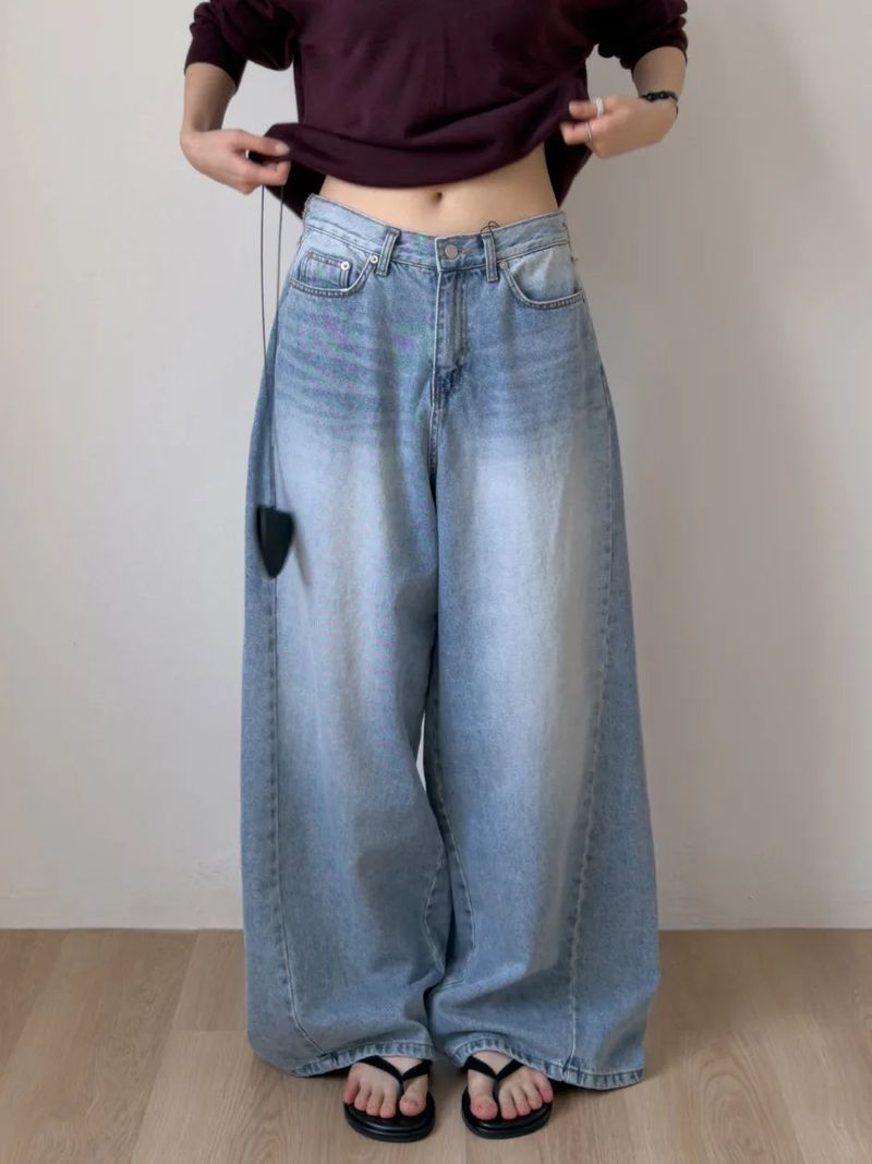 INCHANT ME(インチャントミー)の「552 Cut-out Wide Denim Pants(Pants)」