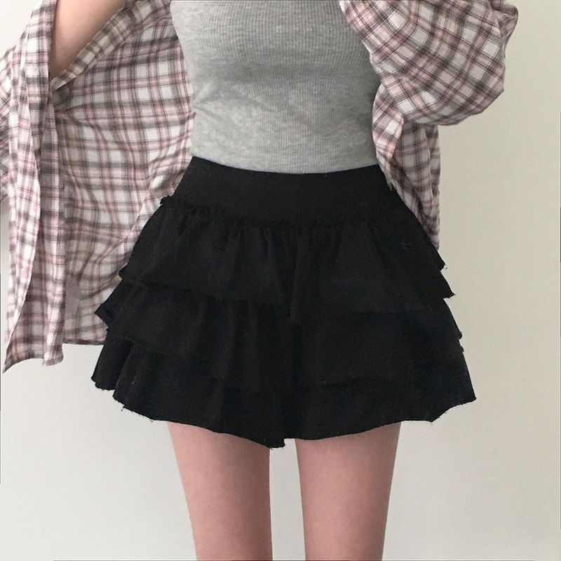 [MADE] Cabbage, Teard Miniskirt Pants