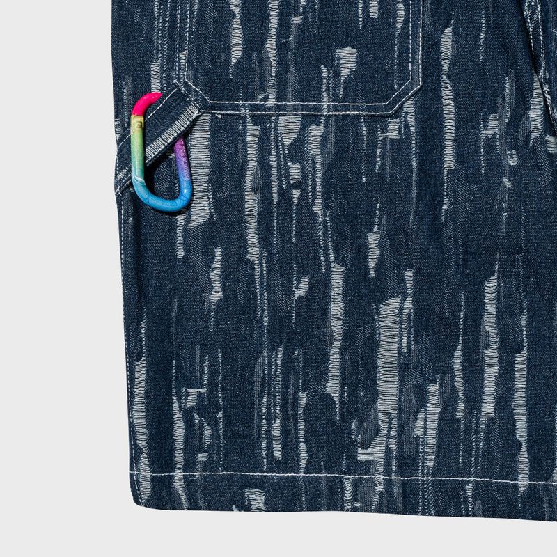 FELIX DENIM TWO TUCK WIDE SHORTS