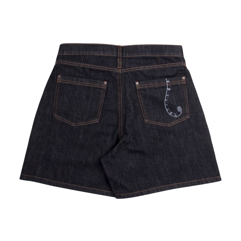 WORKER DENIM SHORT PANTS (FOR WOMAN)_SYS1PT51DN