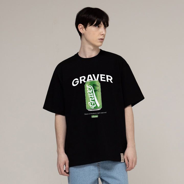 GRAVER（グレーバー）の「[UNISEX] Cold Ice Can Short Sleeve T-shirt（Tops）」