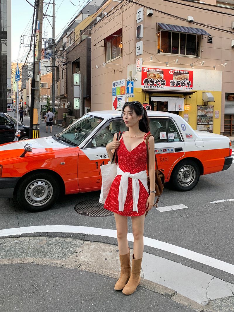 TRENDY APPAREL（トレンディー アパレル）の「[MADE] AMOZ DOT ONEPICES（Dresses）」