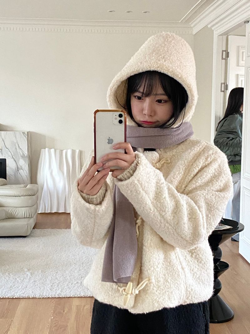 Emery short duffle coat