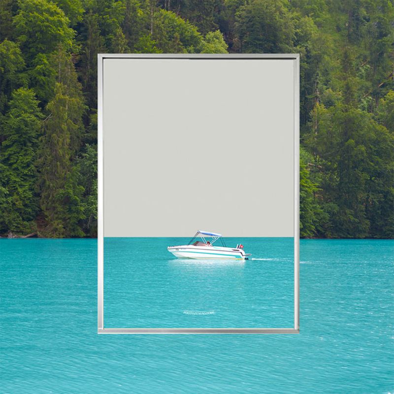 photozeniagoods（フォトゼニアグッズ）の「Swiss blue lake mirror（Fashion Accessories）」
