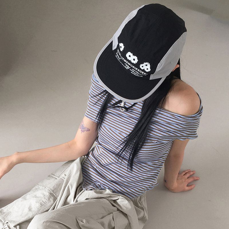WONDER WONDER(ワンダーワンダー)の「Maben Flower Coloring Nylon Camp Cap Ball Cap(Hats)」