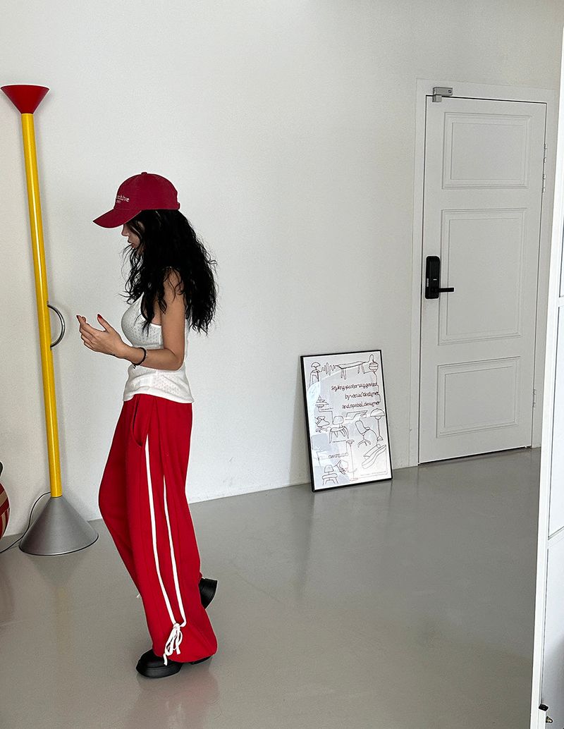 Vintage Pigment Red Ball Cap