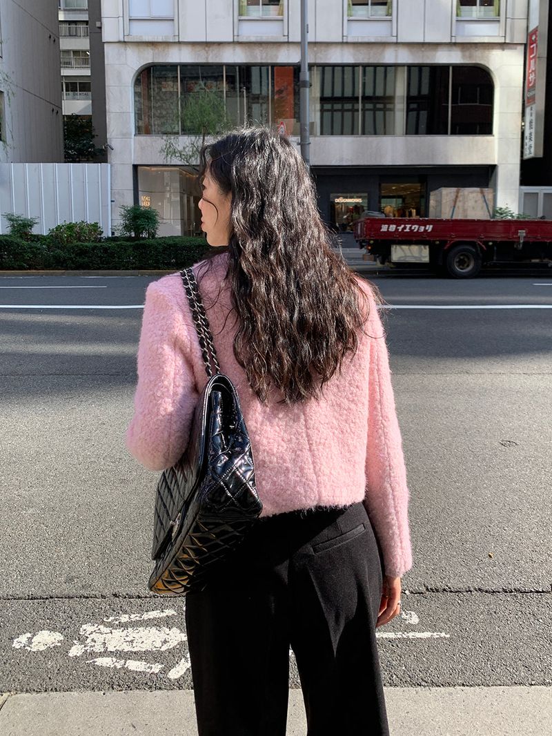 [MADE] [Wool Napping] Winter Warm Pintuck Wide Slacks