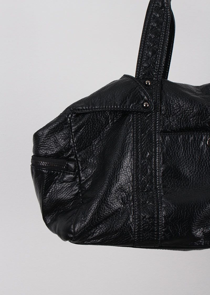 BLACK 2WAY SHOULDER BAG