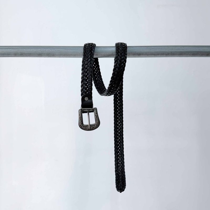 Shadow Engraved Woven Belt