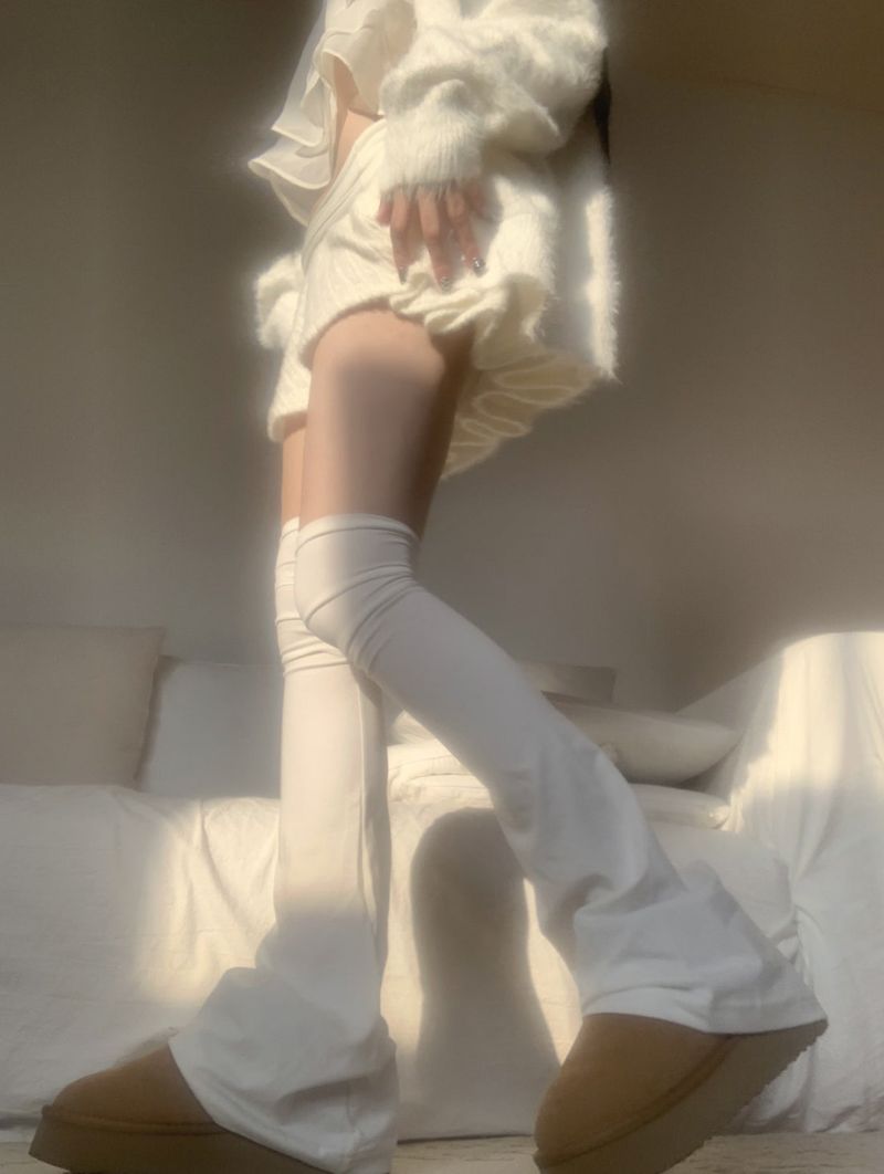 ドナルーズフィットロングソックス (White)