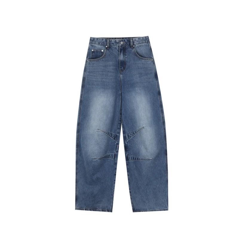 [1+1] LMN All Day Paneled Wide Denim Pants (7 colors)