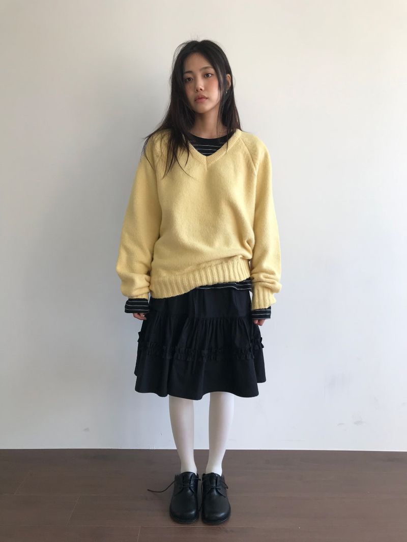 PREP V-Neck Knit (8color)