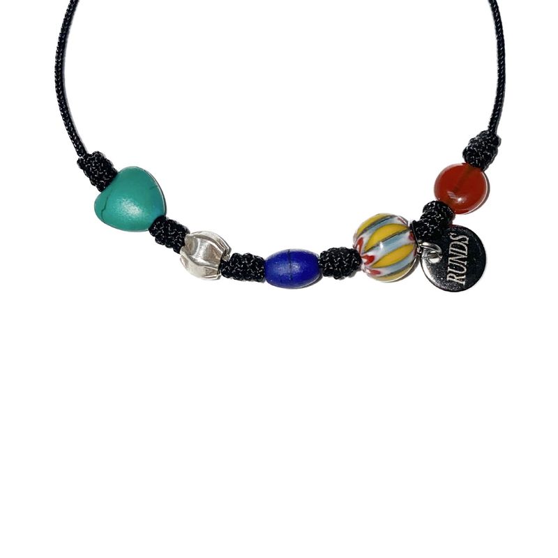black gemstone bracelet 