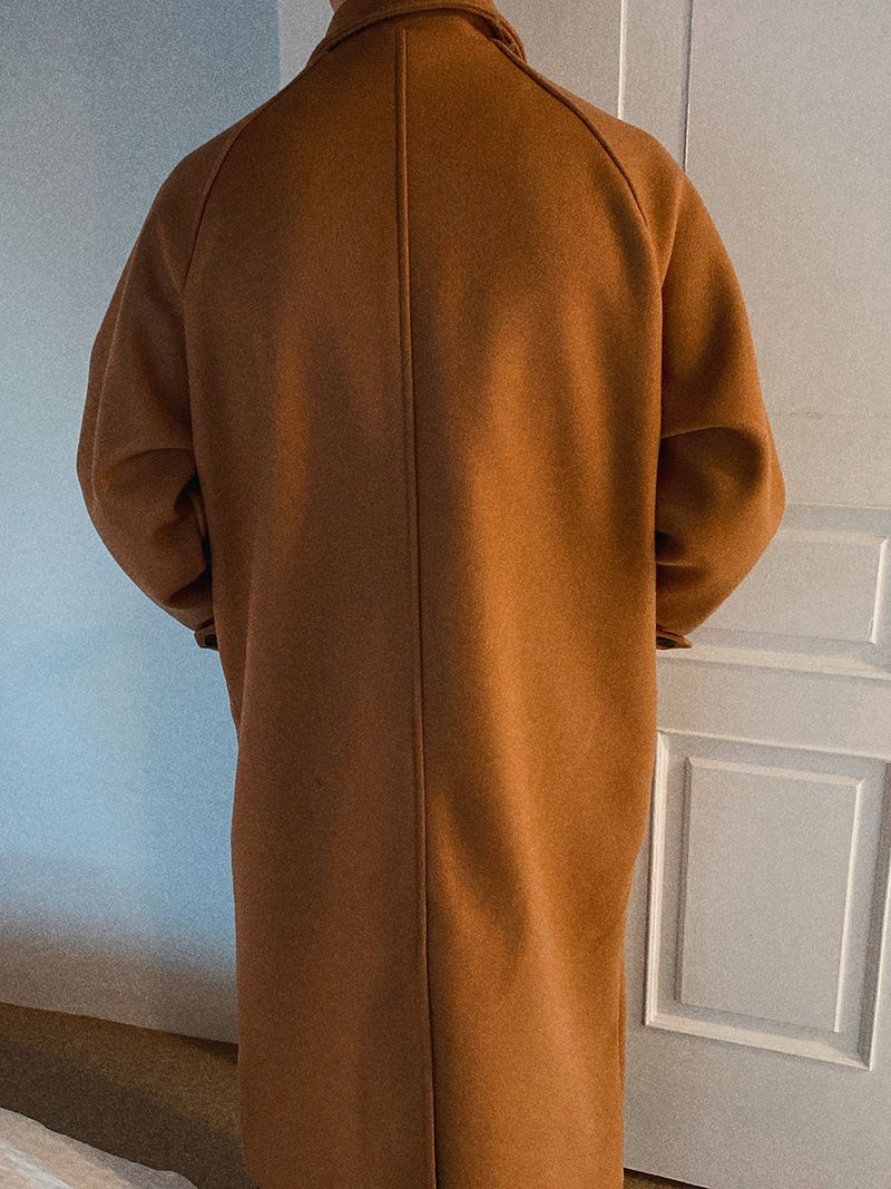 ASCLO Wool Raglan Balmacan Coat (3color)