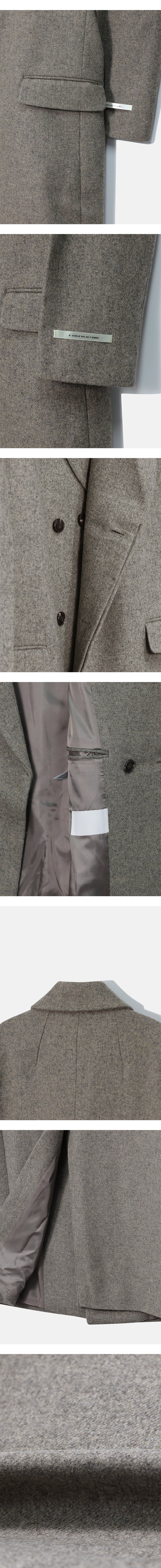 [Wool 50] Max hidden wool long coat(3color)