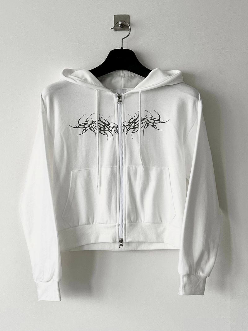 Sender hood zip-up