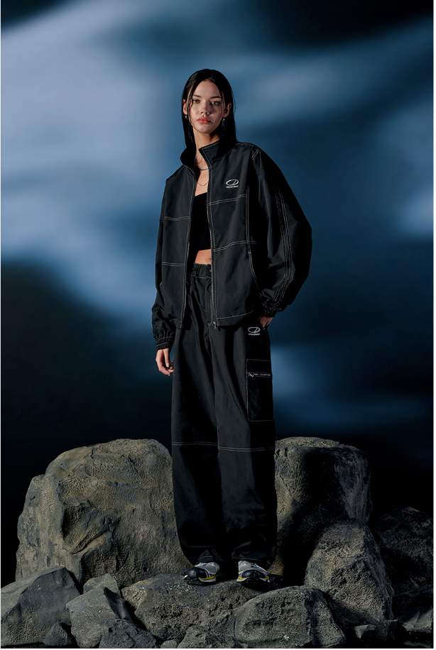 Stitch Track Windbreaker