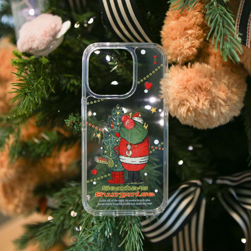 【MADE】Santa's surprise Jelly hard Phone case