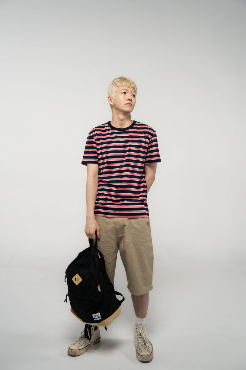 REGULAR WIDE WORK HALF PANTS (BEIGE)