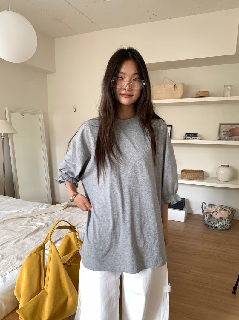 SILKY PUFF TEE (3C)