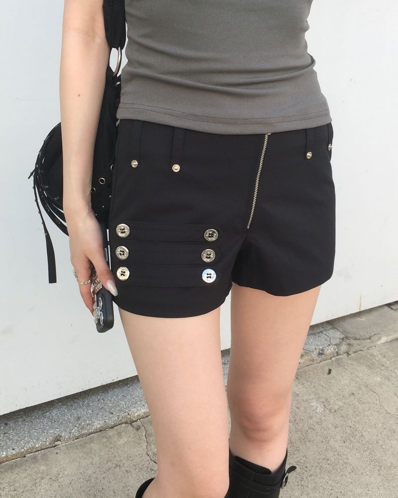 kyoive（コイブ）の「Leon zipper shorts（Pants）」